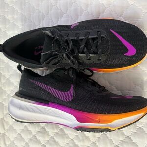 Nike Women's Invincible 3 Black and Purple Running Shoes